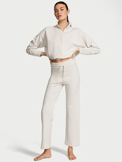 Victoria's Secret Vsx Knit Wide-leg Pant In White