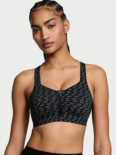 Victoria's Secret Vsx Knockout™ Front-close Sports Bra In Multi