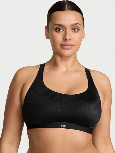 Victoria's Secret Vsx Lightweight Mesh 2.0 Sports Bra In Black