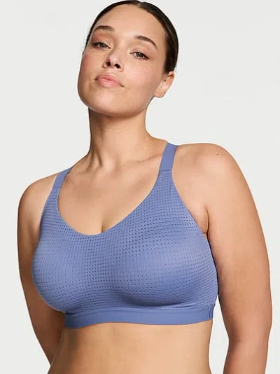 Victoria's Secret Vsx Lightweight Mesh Sports Bra In Blue