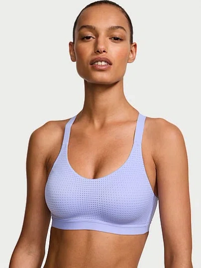 Victoria's Secret Vsx Lightweight Mesh Sports Bra In Blue