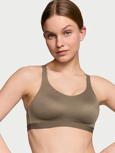 Victoria's Secret Vsx Lightweight Mesh Sports Bra In Green