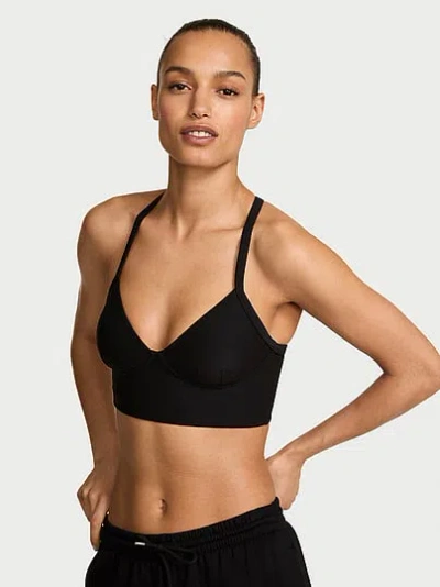 Victoria's Secret Vsx Luxmarl™ Racerback Sports Bra In Animal Print