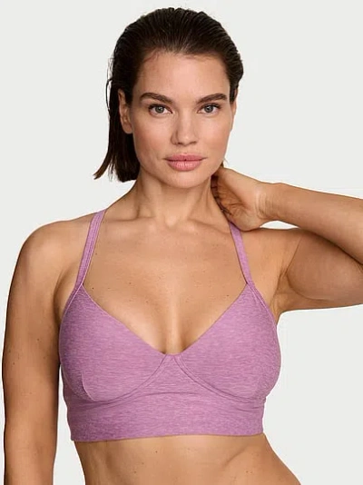 Victoria's Secret Vsx Luxmarl™ Racerback Sports Bra In Pink