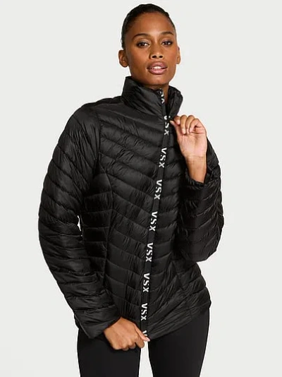 Victoria's Secret Vsx Luxpuff™ Packable Jacket In Black