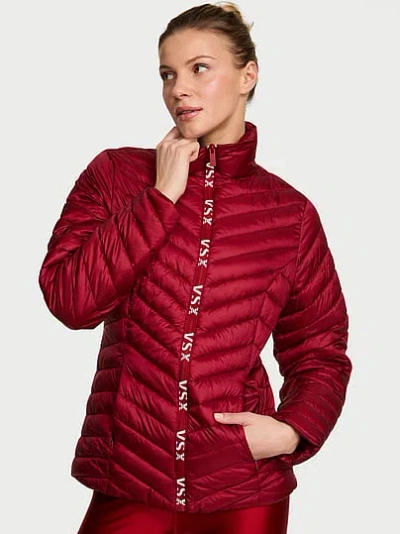 Victoria's Secret Vsx Luxpuff™ Packable Jacket In Pink