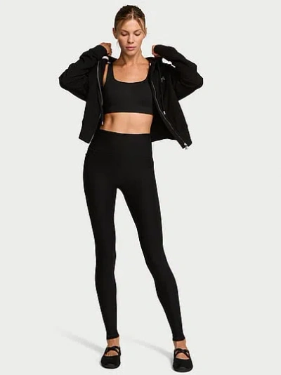 Victoria's Secret Vsx New Essential High-rise Pocket Legging In Black