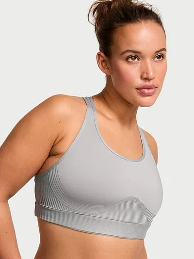 Victoria's Secret Vsx Player Shine Sports Bra In Blue