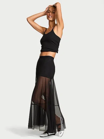 Victoria's Secret Vsx Powermesh Maxi Skirt In Multi