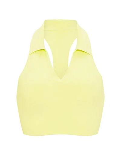 Victoria's Secret Vsx Racketcool™ Collared Bra Top In Green