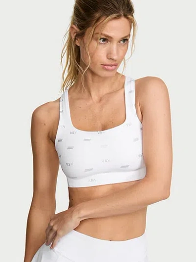 Victoria's Secret Vsx Racketcool™ Racerback Sports Bra In Animal Print