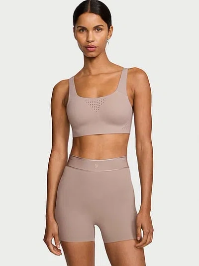 Victoria's Secret Vsx Vs Elevate 3" Bike Shorts In Brown