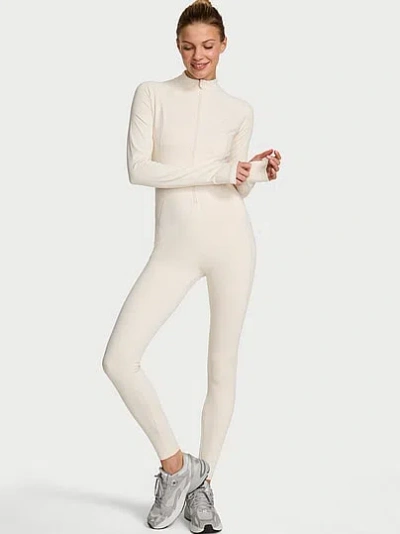 Victoria's Secret Vsx Wintertech™ Long Jumpsuit In Neutral