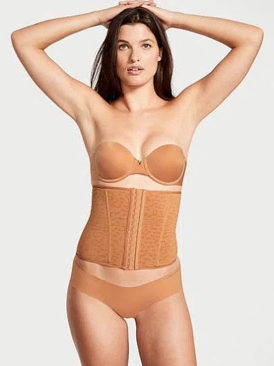Victoria's Secret Waist Slimming Corset In Brown
