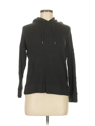 Pre-owned Victoria's Secret Zip Up Hoodie In Black