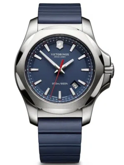 Pre-owned Victorinox 241688.1 I.n.o.x. Mens Watch 43mm 20 Atm