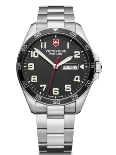 Pre-owned Victorinox 241849 Fieldforce Mens Watch 42mm 10atm