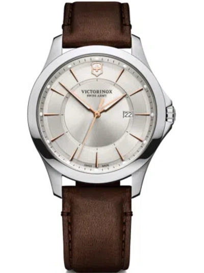 Pre-owned Victorinox 241907 Alliance Mens Watch 40mm 10atm