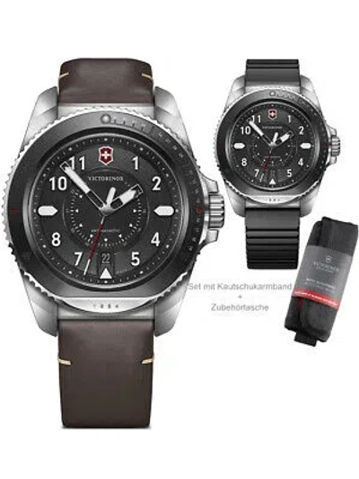 Pre-owned Victorinox 241976.1 Journey 1884 Mens Watch 43mm 20atm