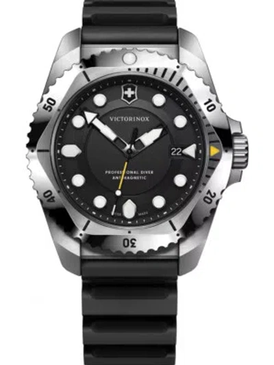Pre-owned Victorinox 241990 Mens Watch Dive Pro Quartz 43mm 30atm