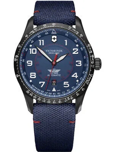 Pre-owned Victorinox 241998 Airboss Automatic Mens Watch 42mm 10atm
