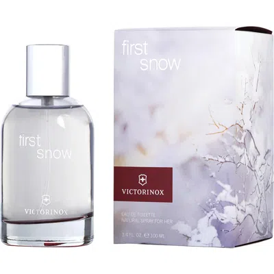 Victorinox 3.4 oz Swiss Army First Snow Eau De Toilette Spray For Women In Multi