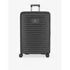 Victorinox Black Airox Advanced Large Polycarbonate Suitcase 75cm In Black