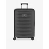 Victorinox Black Airox Advanced Medium Polycarbonate Suitcase 69cm In Black