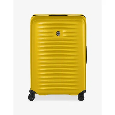 Victorinox Airox Large Polycarbonate Suitcase 75cm In Gold Yellow