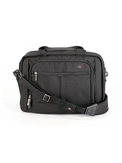 Pre-owned Victorinox Laptop Bag In Black