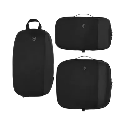 Victorinox Lifestyle Accessories Travel Essentials Packing Cube Set - Covers In Black