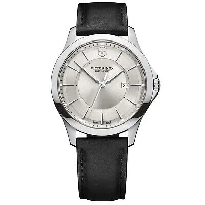 Pre-owned Victorinox Men's Alliance Silver Dial Watch - 241905