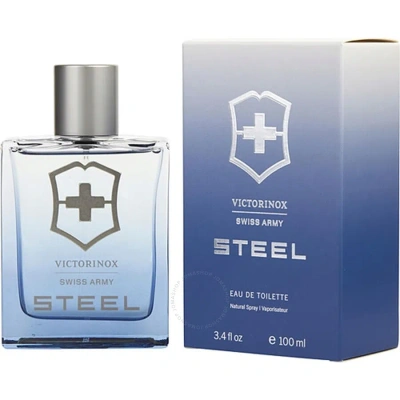 Victorinox Men's Swiss Army Steel Edt Spray 3.4 oz Fragrances 7611160127648 In Violet
