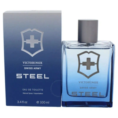 Victorinox Men's Swiss Army Steel Edt Spray 3.4 oz Fragrances 7630042400419 In Violet