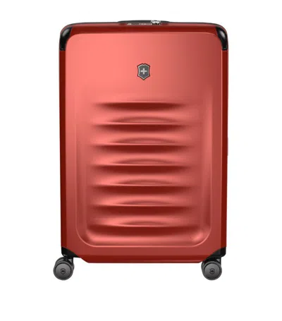 Victorinox Swiss Army Spectra 3.0 Expandable Trunk Spinner Suitcase In Red