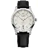 Victorinox Swiss Army Alliance Automatic White Dial Black Leather Strap Men's Watch 241871 In White