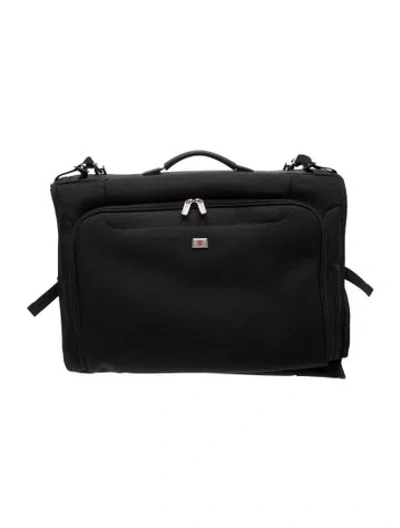 Pre-owned Victorinox Swiss Army Garment Bag In Black
