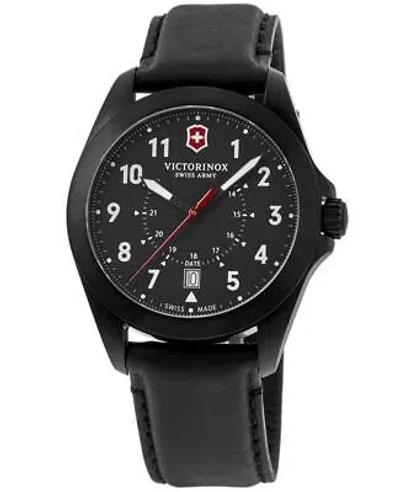 Pre-owned Victorinox Swiss Army Heritage Quartz Black Dial Men's Watch 241970
