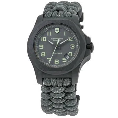 Victorinox Swiss Army I. N.o. X. Carbon Grey Dial Nylon Strap Men's Watch