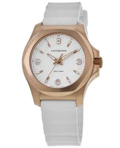 Pre-owned Victorinox Swiss Army I.n.o.x. V Quartz White Dial Women's Watch 241954