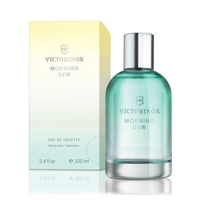 Victorinox Swiss Army Ladies Morning Dew Edt Spray 3.4 oz Fragrances 7630042401010 In Pink / White