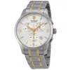Victorinox Swiss Army Men's Alliance Silver Dial Watch In Metallic