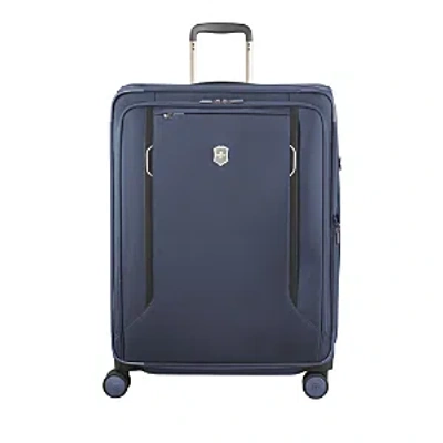 Victorinox Swiss Army Victornix Swiss Army Werks 6.0 Large Wheeled Suitcase In Blue