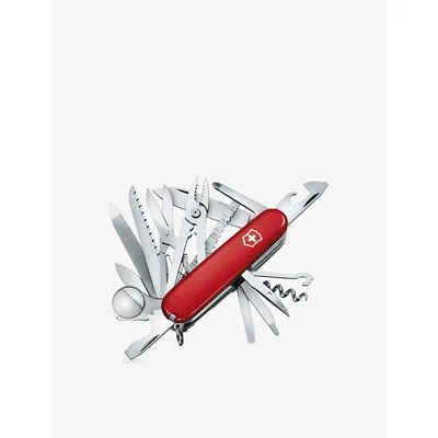 Victorinox Red Swiss Champ Pocket Knife 91mm