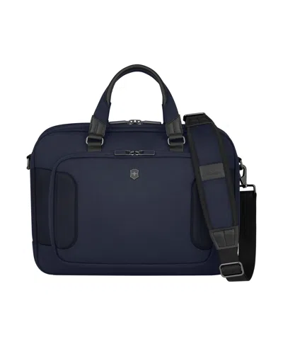 Victorinox Werks Traveler 7.0 Deluxe Briefcase In Blue