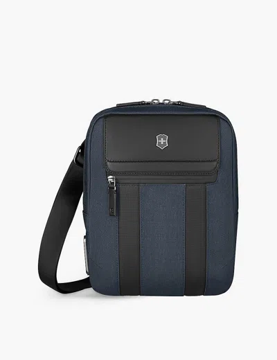 Victorinox Womens Blue Architecture Urban2 Woven Cross-body Bag
