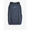 Victorinox Womens Navy Blue Altmont Deluxe Professional Logo-plaque Woven Laptop Backpack In Navy Blue