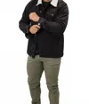 Victorious Carter Denim Jacket In Black In Black