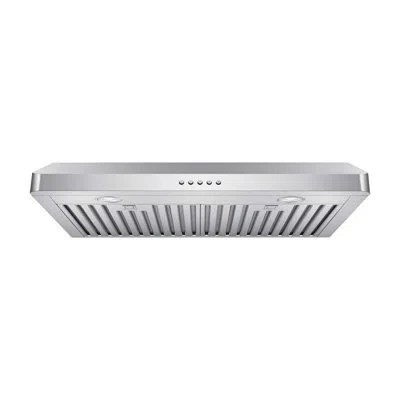 Victory 600 Cfm Under Cabinet Range Hood With Baffle Filters And Led's In Stainless Steel