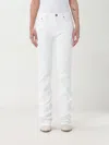 Victory Gate Jeans  Woman Color White In 白色